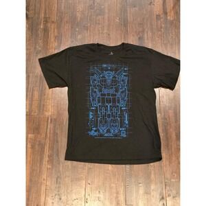 Voltron Shirt Mens Large Flophouse Blueprint Graphic Lootcrate Exclusive Tee